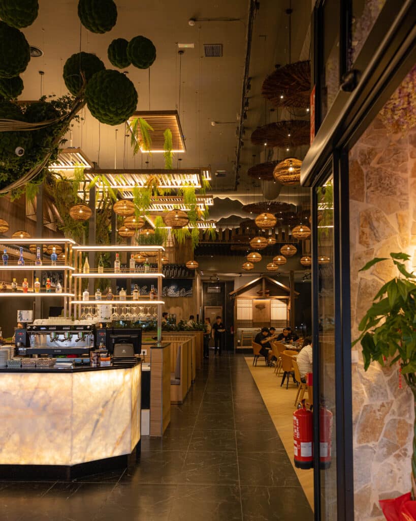 Comer sushi en Navidad en Valencia