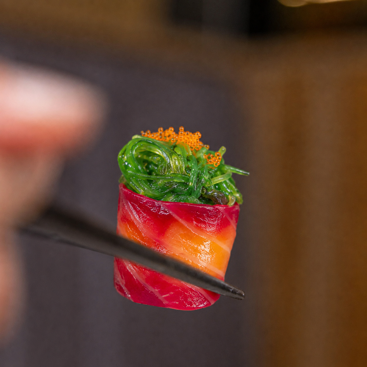Gunkan Rosa Wakame